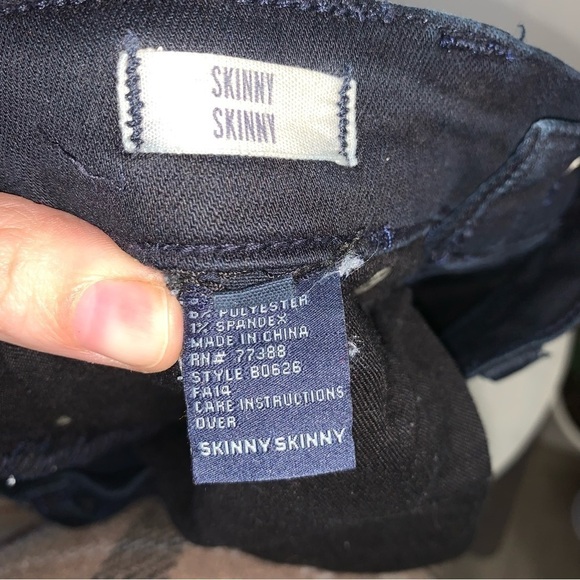 Madewell Skinny Skinny Dark Blue Ankle Zip
Jeans 27 - Picture 6 of 8